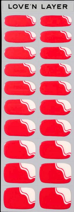 Image du produit Love'n Layer - French Swirl Lady Rouge (Dame Rouge, Vernis couleur)