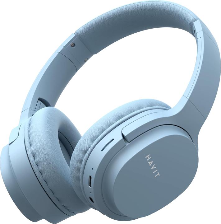 Actual product image Havit I62 Bluetooth Headphone (Deep Blue) (14 h, Cable)