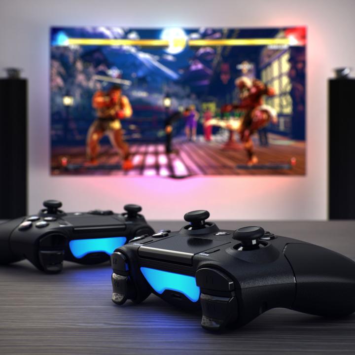 Produktbild CSL PlayStation 4 Controller, Bluetooth Gamepad für PS4, Dual Vibration, Touchpad, 3,5mm, Gyrosensor (PS4, PC)