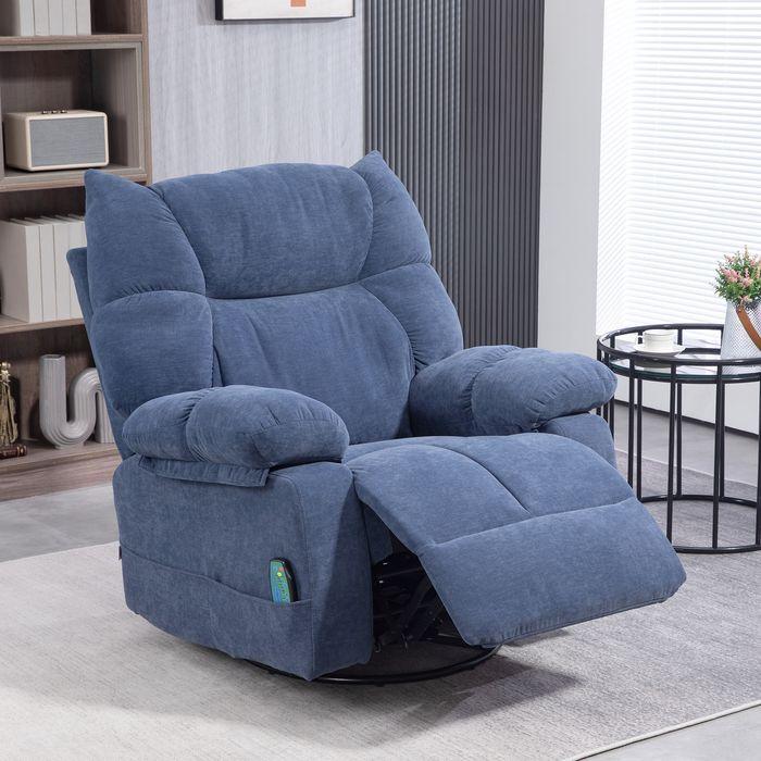 Immagine prodotto Swisshandel24 Poltrona relax Funzione massaggio Funzione riscaldamento elettrico Funzione reclinabile Sistema a