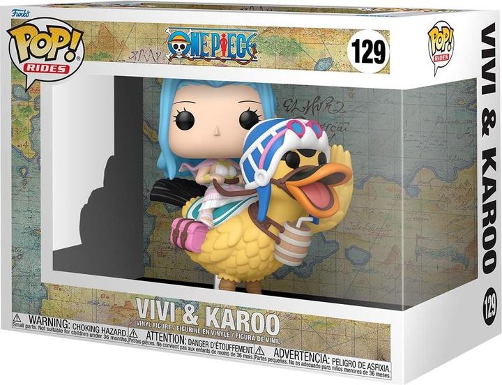 Produktbild Funko One Piece POP! Rides Vinyl Figur Vivi & Karoo 15 cm