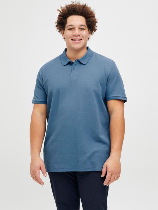 Actual product image Jack & Jones Plus Size Logo Poloshirt Poloshirt (4XL)