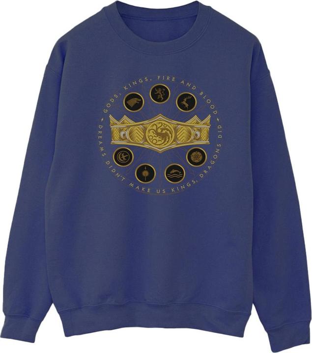 Game of Thrones Gods Kings Fire And Blood Sweatshirt (M)