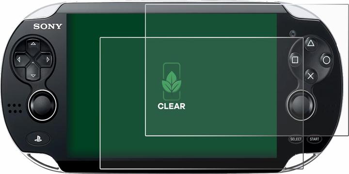 Produktbild ScreenLeaf Schutzfolie nachhaltiger Displayschutz Displayschutzfolie Folie Klar Transparent (PS Vita)
