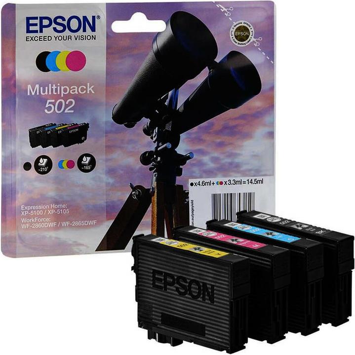 Productafbeelding Epson 502 Multipack (M, BK, C, Y)
