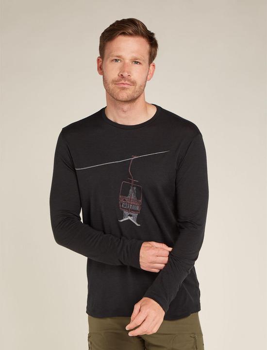 Produktbild Icebreaker Merino 150 Tech Lite L/S Tee Bear Lift (L)