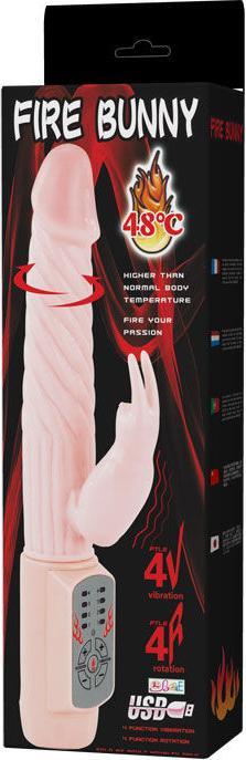 Actual product image Baile Fire Bunny Rotador Con Sistema Fire