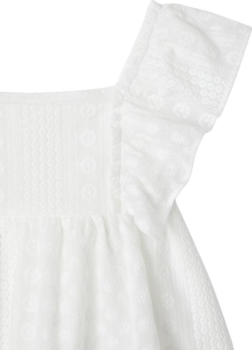 Actual product image Vertbaudet Festive girls' flounce blouse (146)