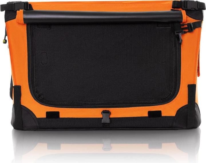 Actual product image Maelson Soft Kennel faltbare Hundebox in 3 Grössen - Neon Orange (Dog, Breathable, Washable, Foldable)
