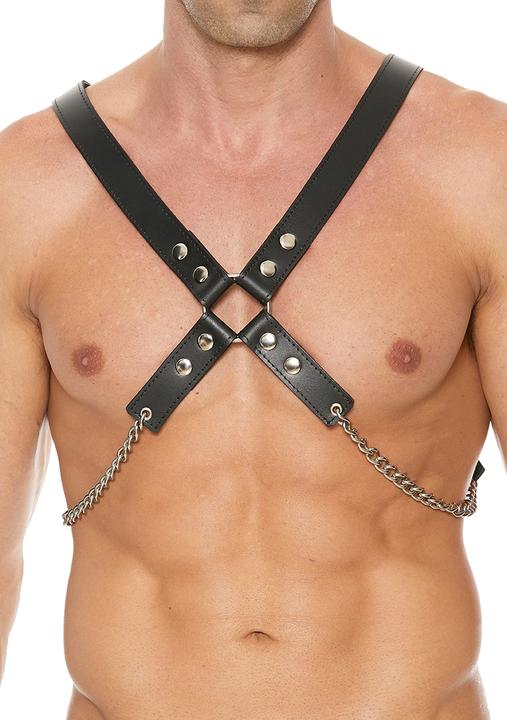 Produktbild Ouch! Men's Leather And Chain Harness
