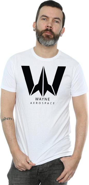 Immagine prodotto Justice League Movie Wayne Aerospace Maglietta Uomo (XXL)