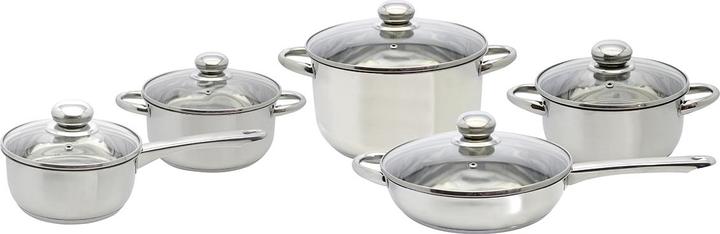 Image du produit Lipo Set de casseroles 10lg. Luna (Ensemble de casseroles et de poêles de cuisson, Aluminium)