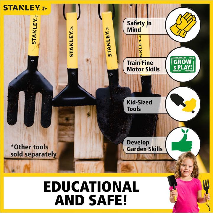 Actual product image Stanley Jr Garden tools set