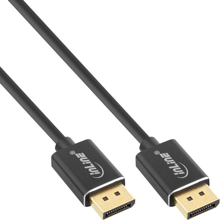 InLine DisplayPort 1.4 Kabel Slim (2 m, DisplayPort)