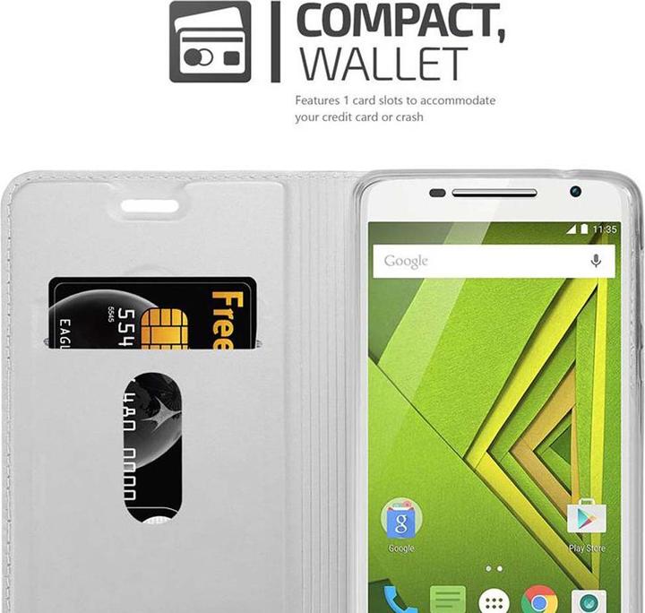 Image du produit Cadorabo Book Classy Style Cover (Motorola Moto X Play)