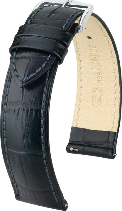Actual product image Hirsch Duke (20 mm, Calf, Galaxy Watch 6, Galaxy Watch 6 Pro, Huawei Watch GT 3 Pro (43mm), Polar Unite, Garmin vívoactive 5, Garmin Forerunner 55, Galaxy watch 4 (40mm), Galaxy watch 4 (44mm), Galaxy Watch 5 (44mm), Galaxy Watch 5 Pro)