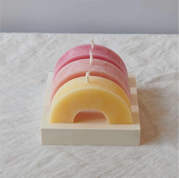Immagine prodotto Rico Design Stampo per candele arcobaleno piatto, 118 x 69 x 30 mm