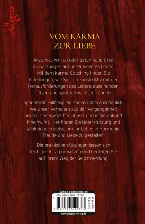 Produktbild Karma-Coaching (Deutsch, Ursula Demarmels, 2015)