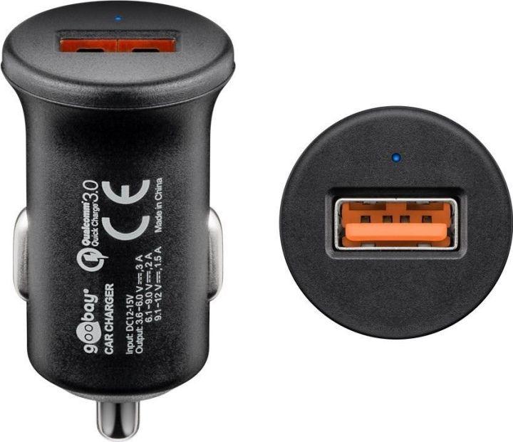 Image du produit Goobay Chargeur rapide pour voiture USB