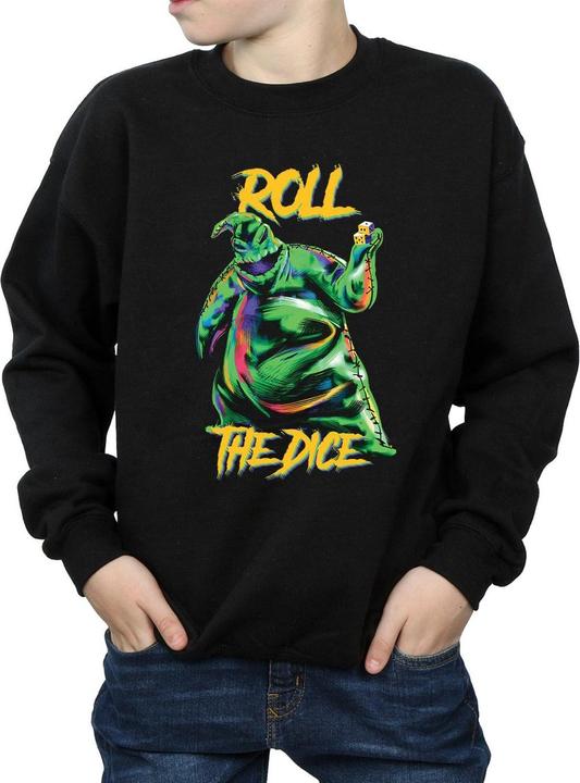 Produktbild Disney Nightmare Before Christmas Oogie Boogie Dice Sweatshirt Jungen (128)