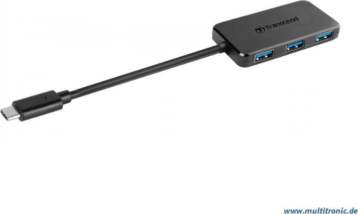 Actual product image Transcend TS-HUB2C (USB-C, 4 Ports)