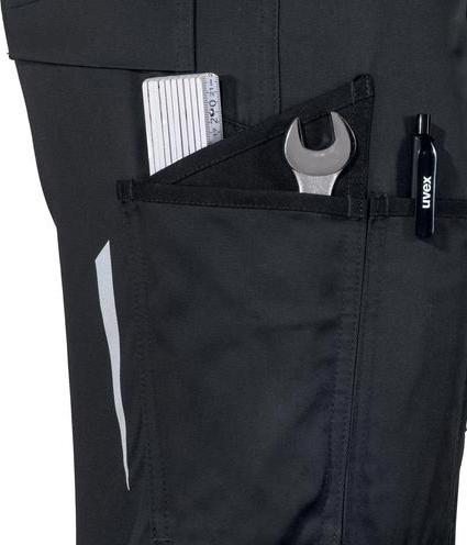 Actual product image Uvex Safety uvex syneXXo work trousers black 106 (106)