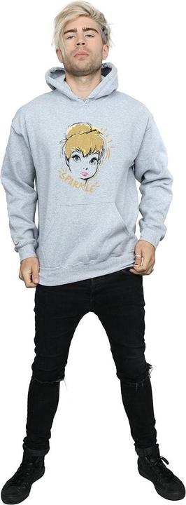 Immagine prodotto Disney Tinkerbell Sparkle Felpa con Cappuccio Uomo (M)