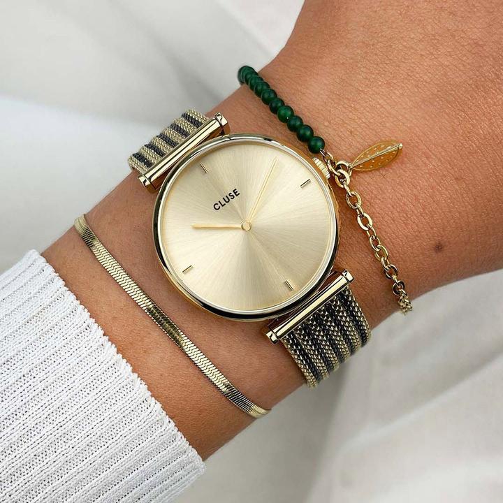 Produktbild Cluse Triomphe Mesh Gold (Analoguhr, 33 mm)