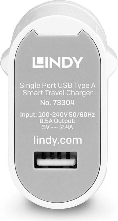 Produktbild Lindy 73304 Ladegerät für Mobilgeräte Indoor Weiss (12 W)