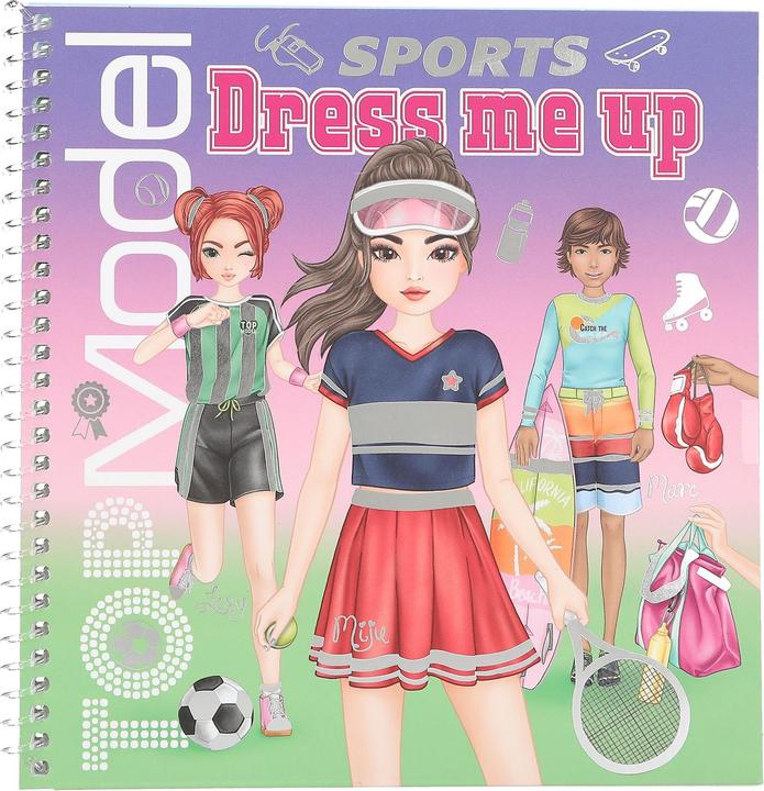 Produktbild Top Model Topmodel - Dress Me Up Stickerbook Sports (413808)