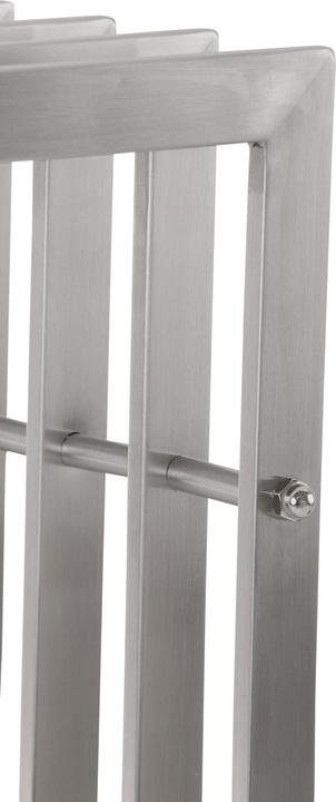 Actual product image CLP Firewood rack Irving 40x50x100, stainless steel (40 x 50 x 100 cm)