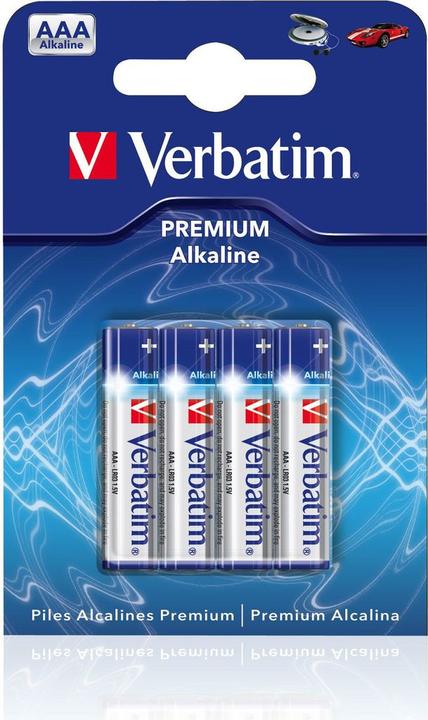 Actual product image Verbatim Premium Alkaline (4 pcs., AAA)