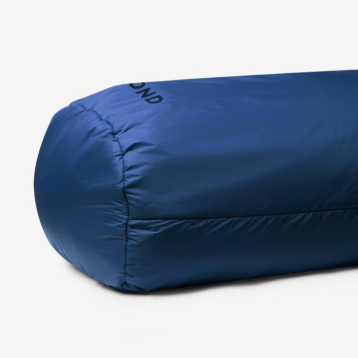Actual product image Simond Mumienschlafsack koppelbar kompakt Trekking - MT500 15 °C Kunstfaser (44 cm)