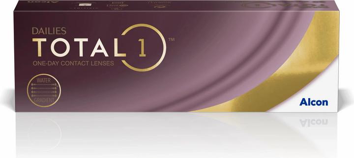 Actual product image Dailies Total1 spherical (30 Piece, Daily lens, Spherical)