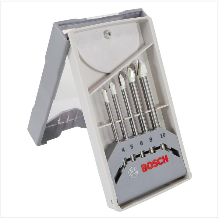 Produktbild Bosch Professional Zubehör 5-tlg. CYL-9 Ceramic Fliesenbohrer-Set, 4–10 mm (4,0-10 mm)
