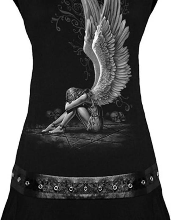 Actual product image Spiral Womens/Ladies Enslaved Angel Studded Mini Dress (XL)