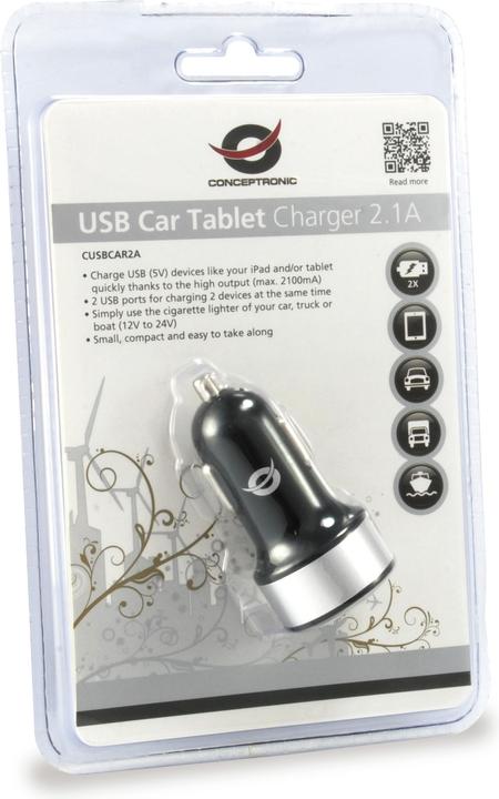 Actual product image Conceptronic 2 x USB 12 -