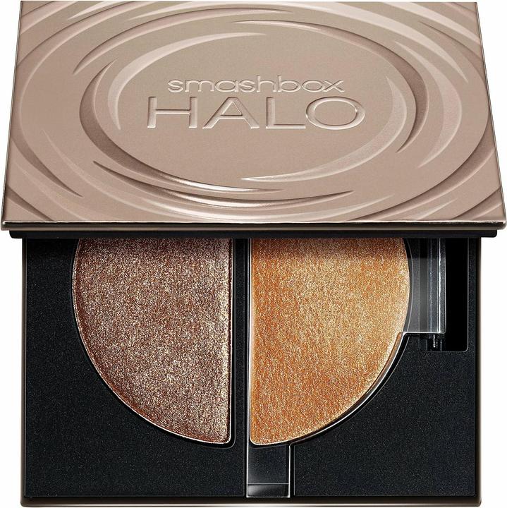 Immagine prodotto Smashbox Halo Glow Highlighter Duo Golden Bronze 0.17oz 5g (Bronzo dorato, Highlighter, 5 g)