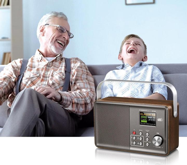 Actual product image Albrecht DR 860 Senior (DAB+, FM)