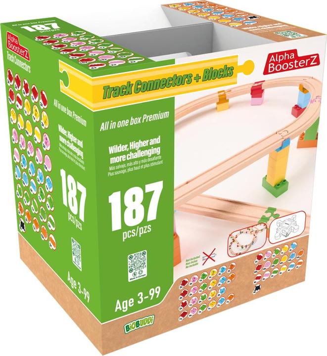 Image du produit Biobuddi Alpha Boosterz - Track Connectors - All in one block box Premium - (210-20240415)