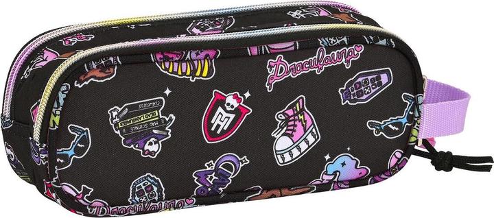 Actual product image Monster High Dual multi-purpose pouch Creep Black 21 x 8 x 6 cm