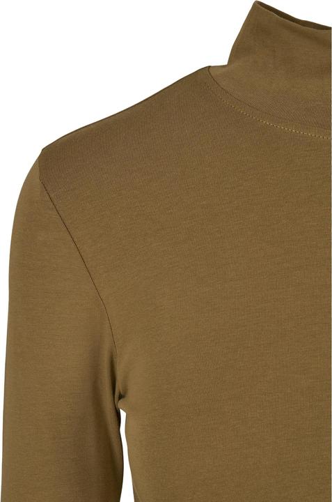 Actual product image Urban Classics Ladies Organic Cropped Turtelneck Longsleeve - 16513 (M)