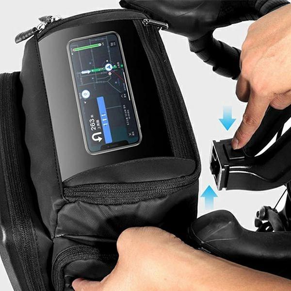 Produktbild Wildman Torba na ramę roweru GS6 uchwyt rowerowy czarna/black