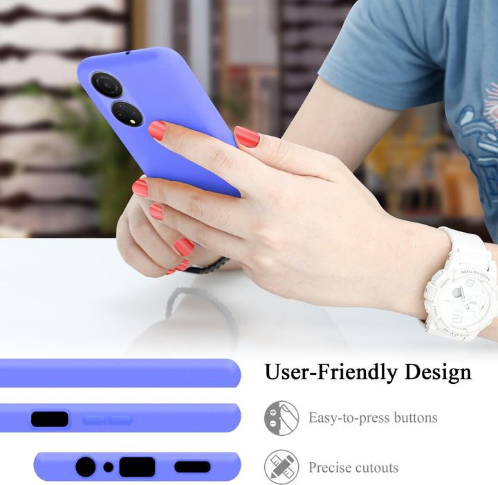 Produktbild Cadorabo TPU Liquid Silicone Case Hülle für Honor X7 (Honor X7)