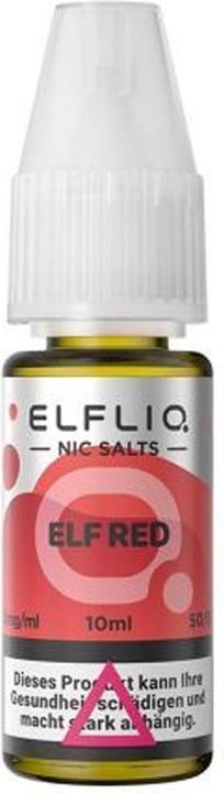 Produktbild Elfbar ELFLIQ, ELF RED 20mg (Wassermelone, Himbeere, Menthol, Erdbeere, Kirsche)