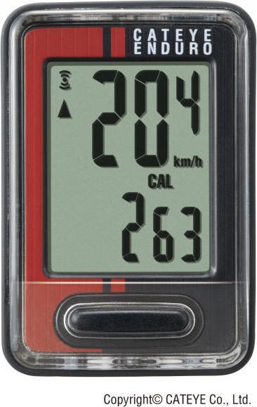 CatEye Enduro CC-ED400 bike computer black / red