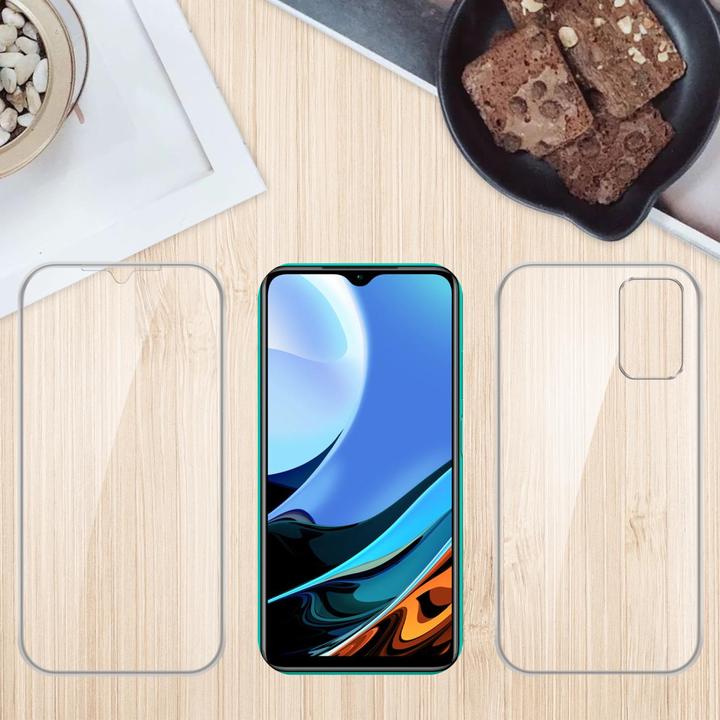 Actual product image Cadorabo TPU 360 degree case cover (Xiaomi Redmi 9T)
