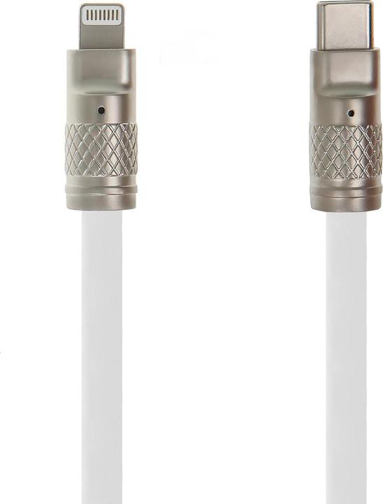 Immagine prodotto Setty Zink cable USB-C - Lightning 1,2 m 27W KZC-L-1.2270 white (1.20 m, USB 3.2 Gen 2, 27 W)
