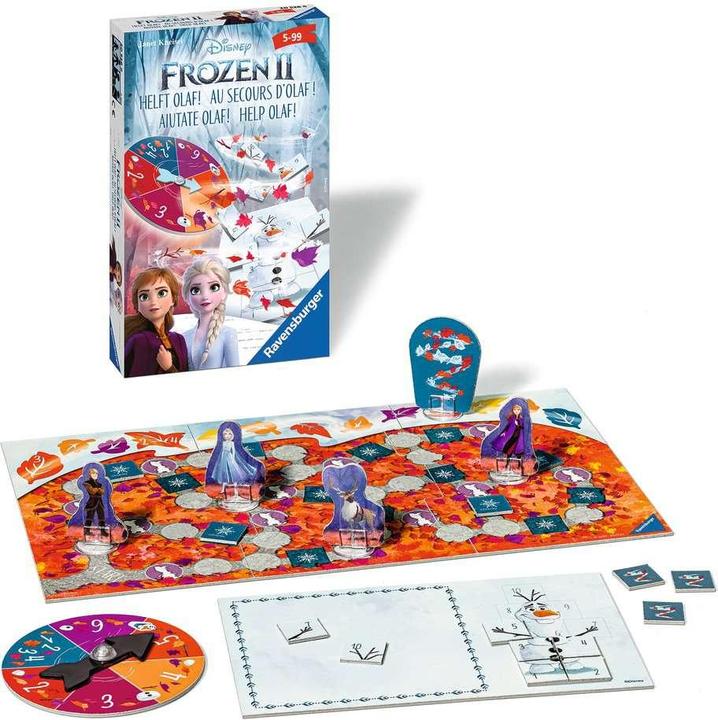 Actual product image Ravensburger Frozen 2 - Help Olaf. (German, French, Italian, English)