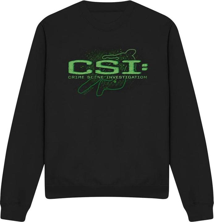 Actual product image Csi: NY Unisex Adult Shadow Sketch Sweatshirt (XL)